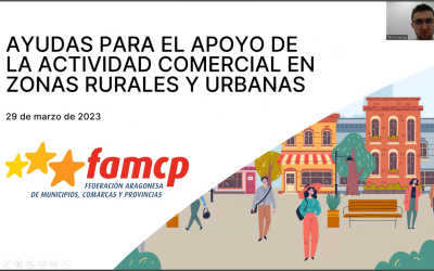 Webinar sobre las convocatorias de Ayudas para el Apoyo de la Actividad Comercial en Zonas Rurales y Urbanas