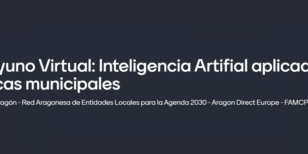 Desayuno Virtual: IA aplicada a políticas municipales